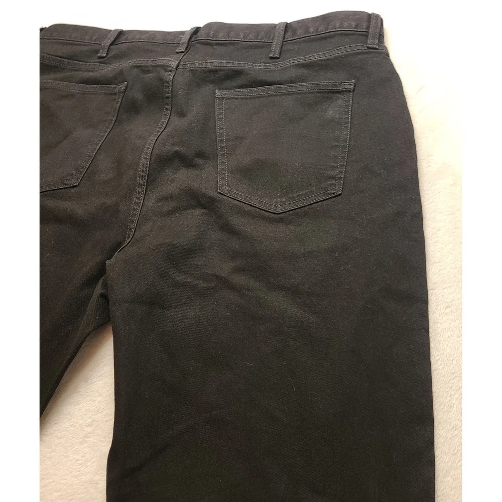 Old Navy Slim Built-In Flex Jeans Men's 38x30 Black Rinse Stretch Pants Slim fit